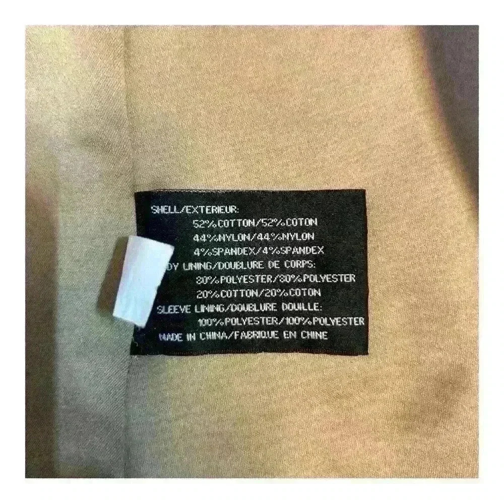 DKNY Donna Karan New York Size S Tan trench BEAUTIFUL coat - Picture 8 of 10